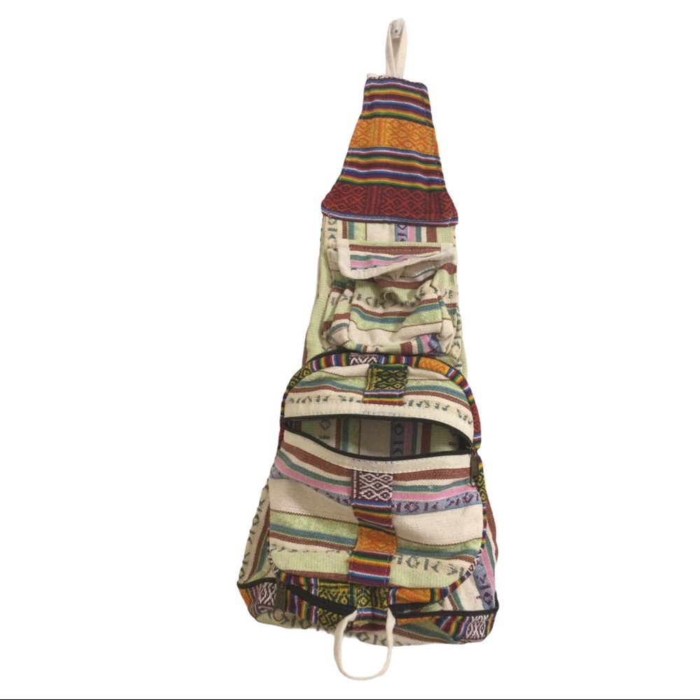 NEW Foldable Sling Backpack Purse Multi-Color